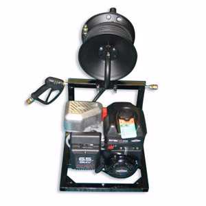 DK2000 Pressure Washer Skid w/Soap Injector & External Bypass